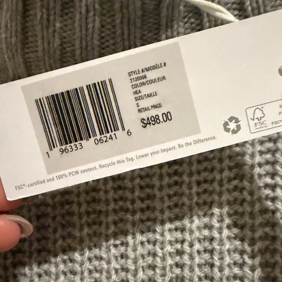 NWT Outerknown Eva Sweater Dress - Picture 4 of 7